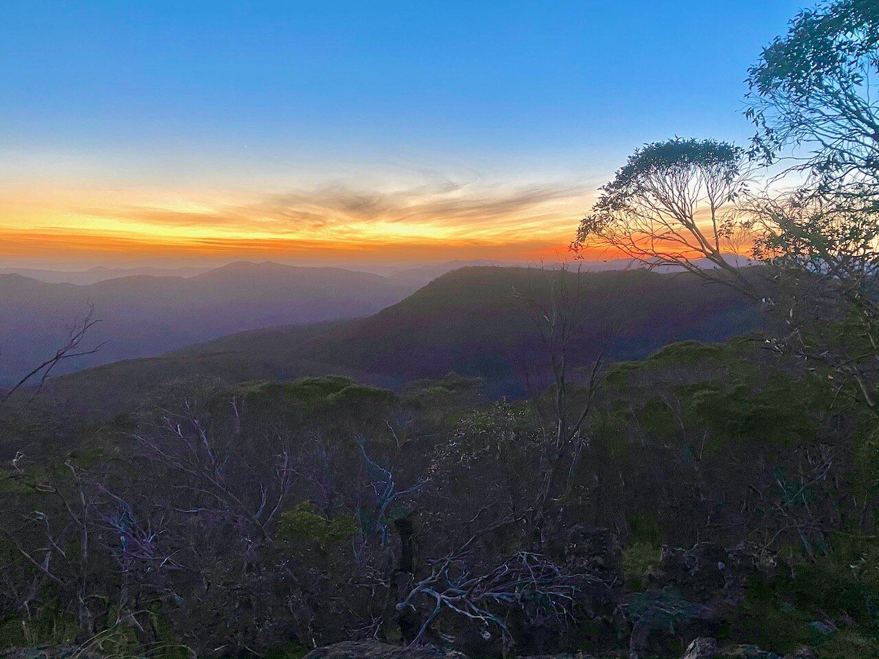 Saturday Long Run - Mt Gingera & Mt Ginini