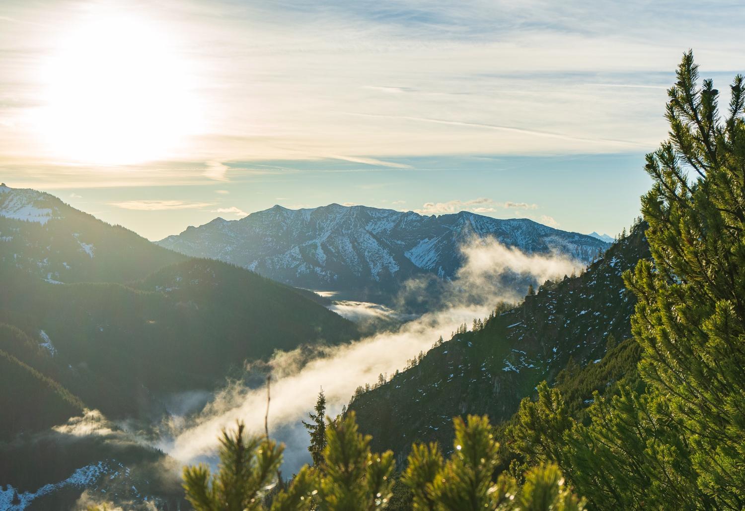 A run / hike up the Brecherspitz